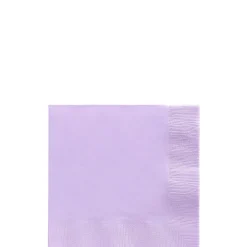 Paper Beverage Napkins, 5in, Assorted Colors, Multiple Counts