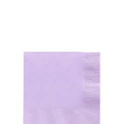 Paper Beverage Napkins, 5in, Assorted Colors, Multiple Counts