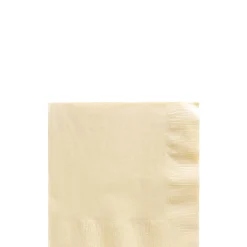 Paper Beverage Napkins, 5in, Assorted Colors, Multiple Counts