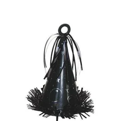 Party Hat Balloon Weight, 6oz, Assorted Colors