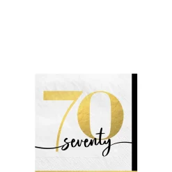Party Of The Ages Birthday Napkins, 16ct, Ages