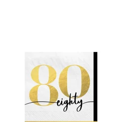 Party Of The Ages Birthday Napkins, 16ct, Ages