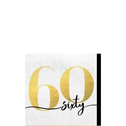 Party Of The Ages Birthday Napkins, 16ct, Ages