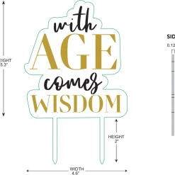 Party Of The Ages Cake Topper