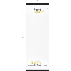 Party Of The Ages Plastic Table Cover, 54in x 96in