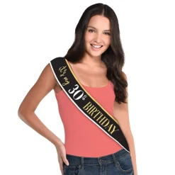 Party Of The Ages Sash with Age