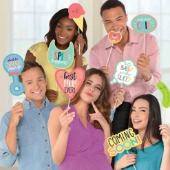 Pastel Baby Shower Photo Booth Props, 13ct