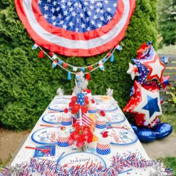 Patriotic American Flag Cups 25ct