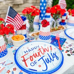 Patriotic American Flag Cups 25ct