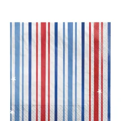 Patriotic Patchwork Paper Lunch Napkins, 16ct, Assorted Options