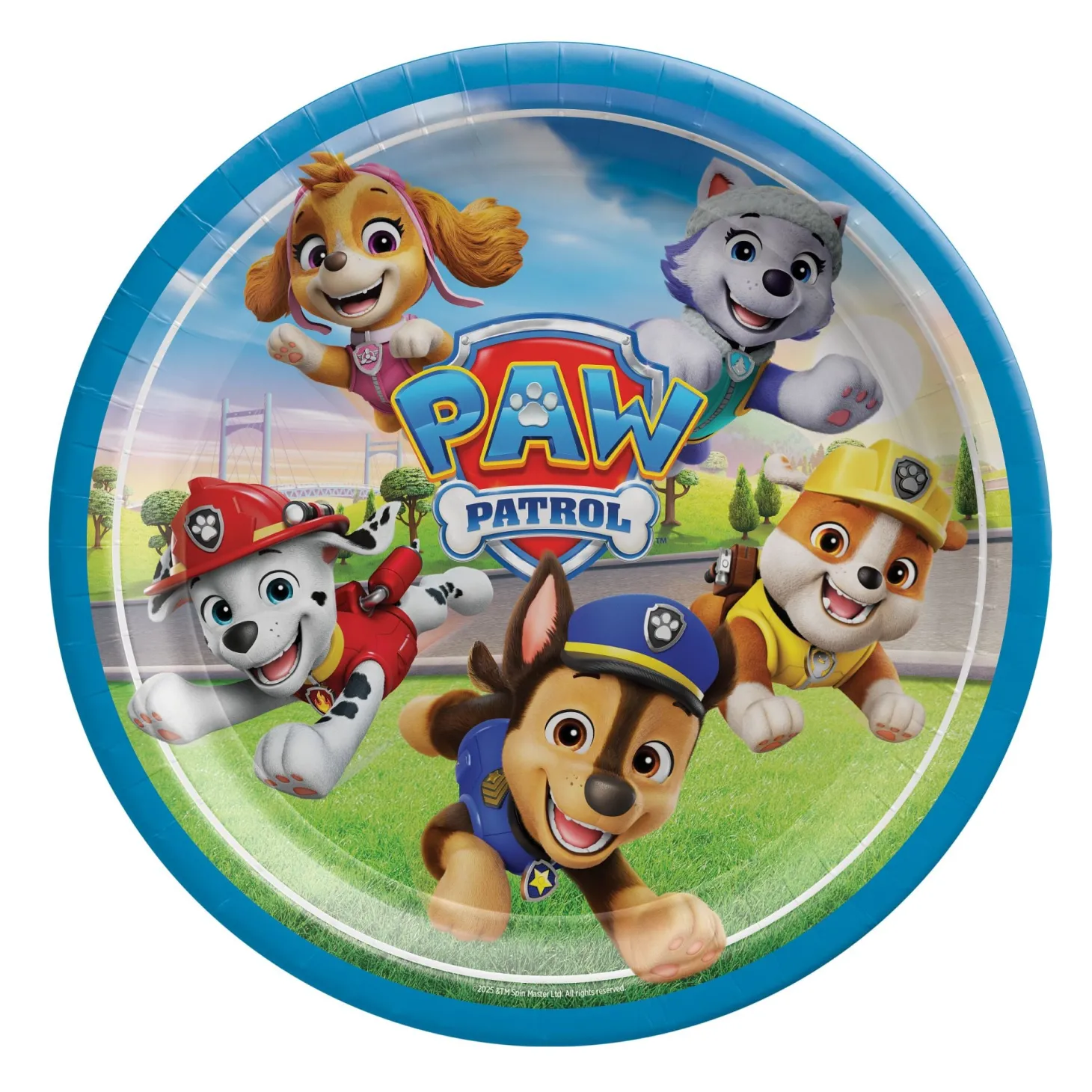 Paw Patrol Lunch Plates, 9in, 8ct