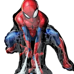 Personalized Spider-Man Birthday Balloon Kit 23in x 34in