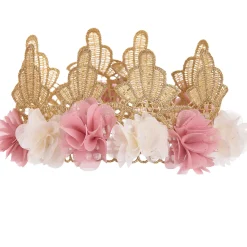 Pink 1st Birthday Tulle Crown