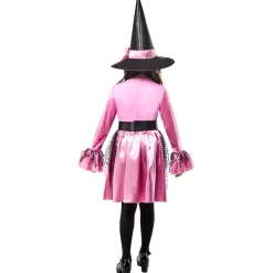 Pink Witch Costume for Girls