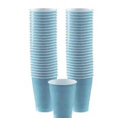 Plastic Cups, 12oz, 50ct, Assorted Colors