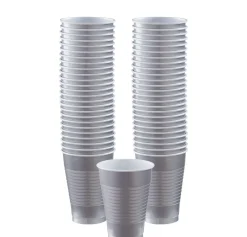 Plastic Cups, 12oz, 50ct, Assorted Colors