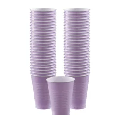 Plastic Cups, 12oz, 50ct, Assorted Colors