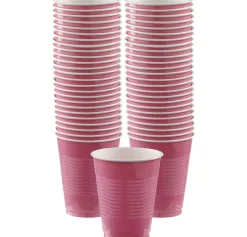 Plastic Cups, 18oz, 50ct, Assorted Colors