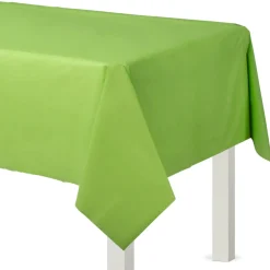 Plastic Table Cover, 54in x 108in, Assorted Colors