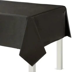 Plastic Table Cover, 54in x 108in, Assorted Colors