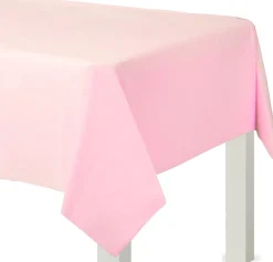 Plastic Table Cover, 54in x 108in, Assorted Colors