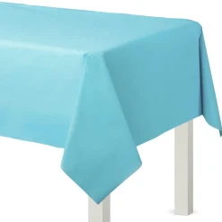 Plastic Table Cover, 54in x 108in, Assorted Colors