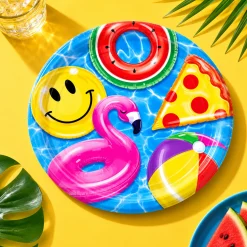 Pool Party Tableware Kit for 8 Guests