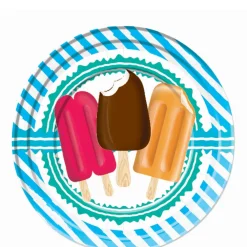Popsicle Plates 9in