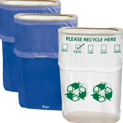 Pop-Up Trash & Recycle Cleanup Kit