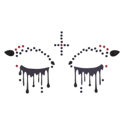 Possessed Nun Face Decals
