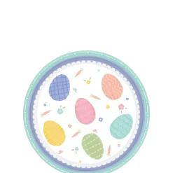Pretty Pastel Easter Dessert Plates 8ct