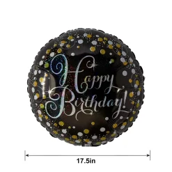 Prismatic Birthday Balloon - Sparkling Celebration