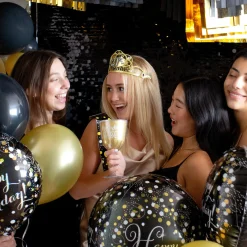 Prismatic Birthday Balloon - Sparkling Celebration
