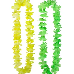 Rainbow Flower Leis 6ct
