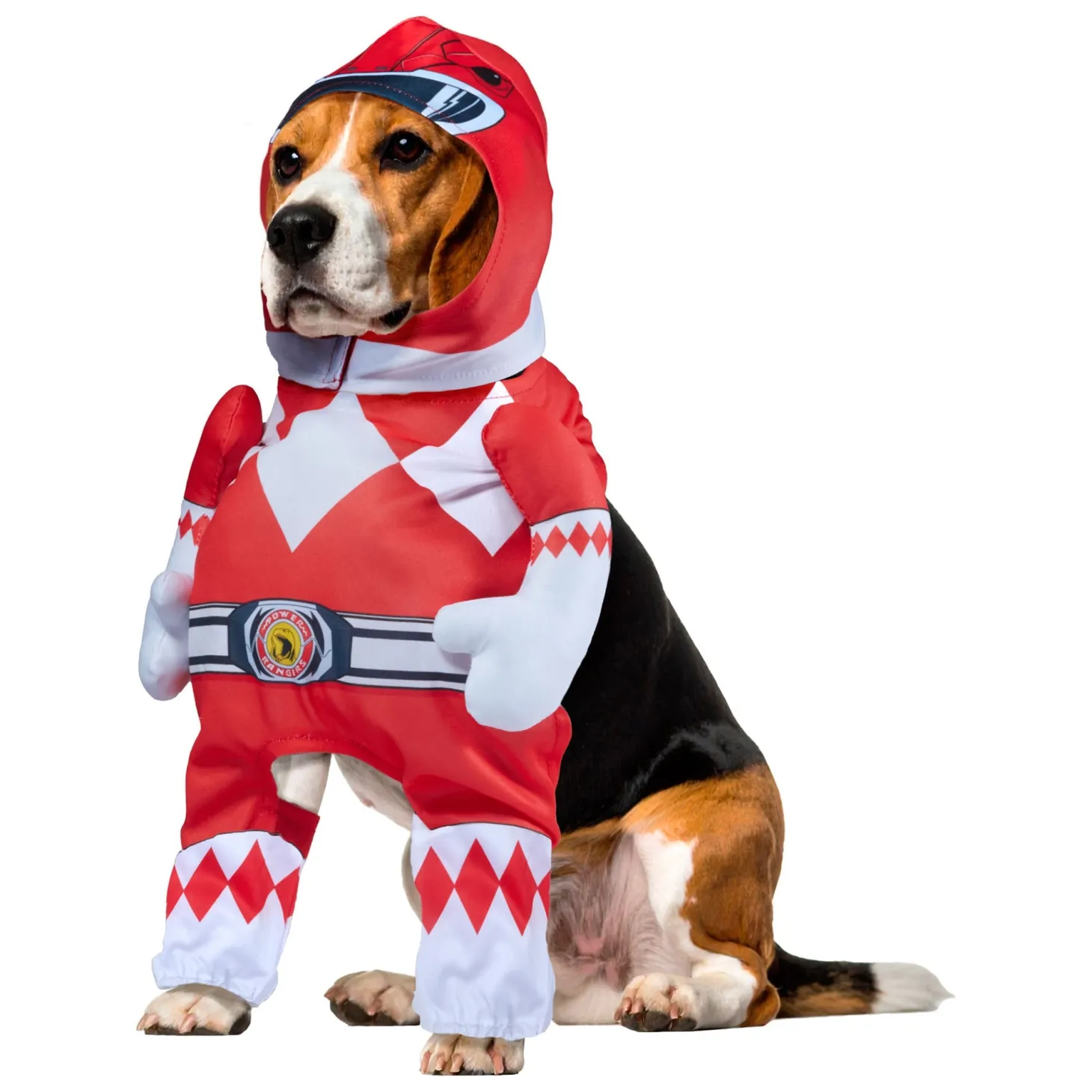 Red Power Ranger Pet Costume