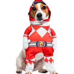 Red Power Ranger Pet Costume