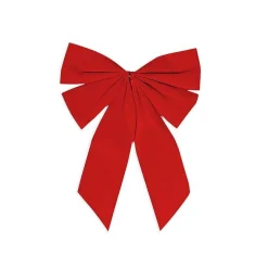 Red Velveteen Holiday Bow