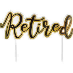 Retired Cake Topper