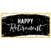Retired Confetti Banner, 65in