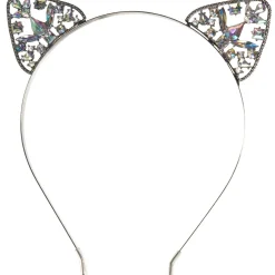 Rhinestone Cat Ears Headband
