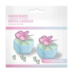 Ribbon and Rose Favor Kit for 8 Guests