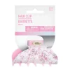 Ribbon and Rose Hair Clip