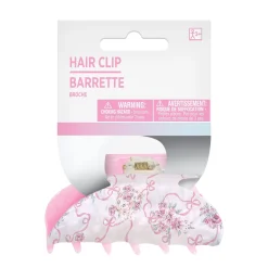 Ribbon and Rose Hair Clip