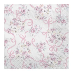 Ribbon and Rose Napkins, 16ct, Assorted Options