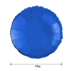 Round Balloon, 17in, Assorted Colors