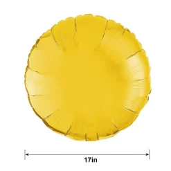 Round Balloon, 17in, Assorted Colors