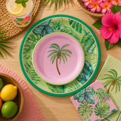 Royal Palm Paper Lunch Plates, 8ct
