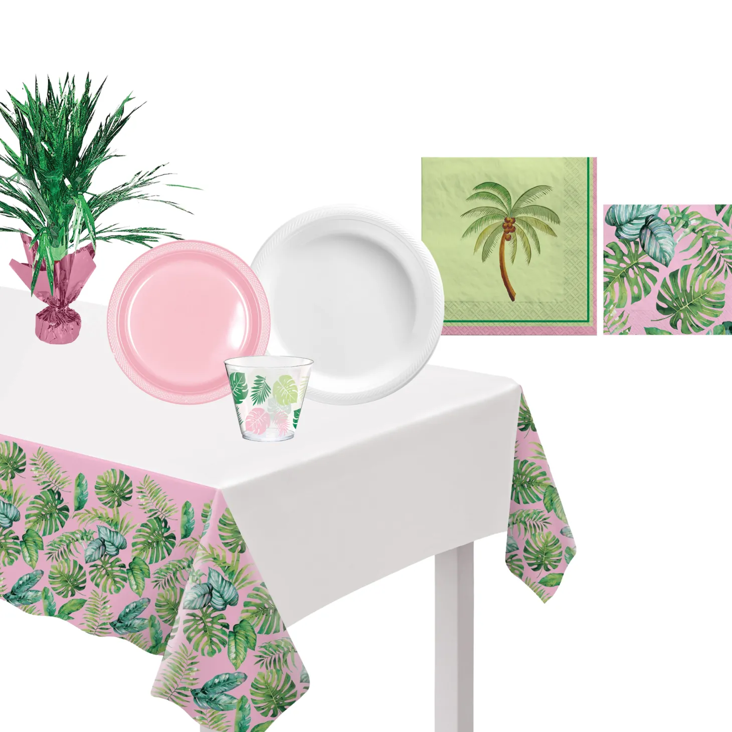 Royal Palm Party Kit for 20 Guests