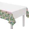 Royal Palm Plastic Tablecover, 54in x 102in