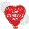 Royal Valentine's Day Hot Air Balloon, 14in x 35in